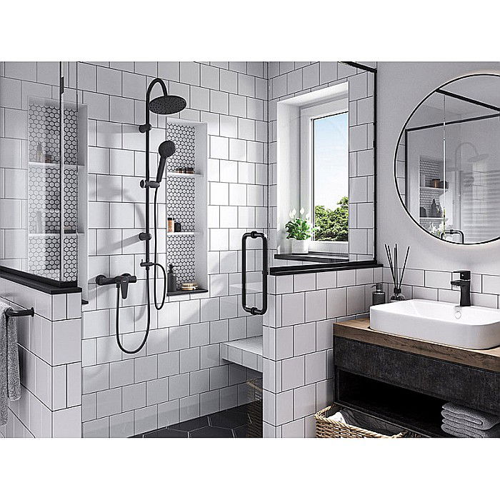 BATERIE LAVOAR FERRO BAG2BL STATIVA CU VENTIL ALGEO NEAGRA [3]