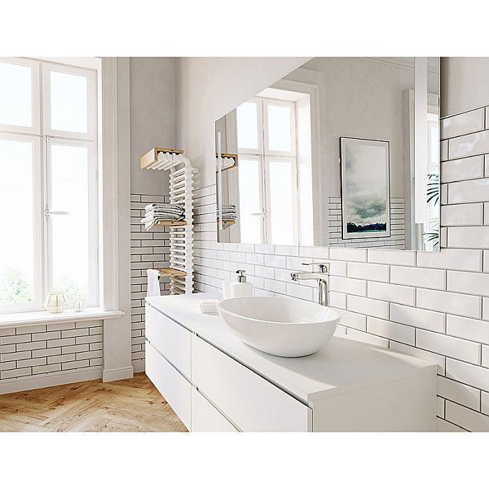 BATERIE LAVOAR INALTA FERRO BAQ2L STATIVA ALGEO SQUARE CROM [3]