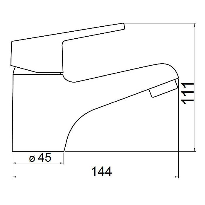 BATERIE LAVOAR FERRO 94401.0 STATIVA CU VENTIL IRIS NEW CROM [2]