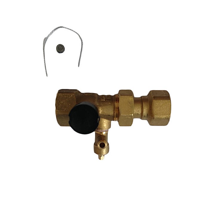 ROBINET SPECIAL DE SERVICE 3/4"CU ROBINET GOLIRE PENTRU SERVISAREA RAPIDA A VASELOR DE EXPANSIUNE 8770 REG [2]