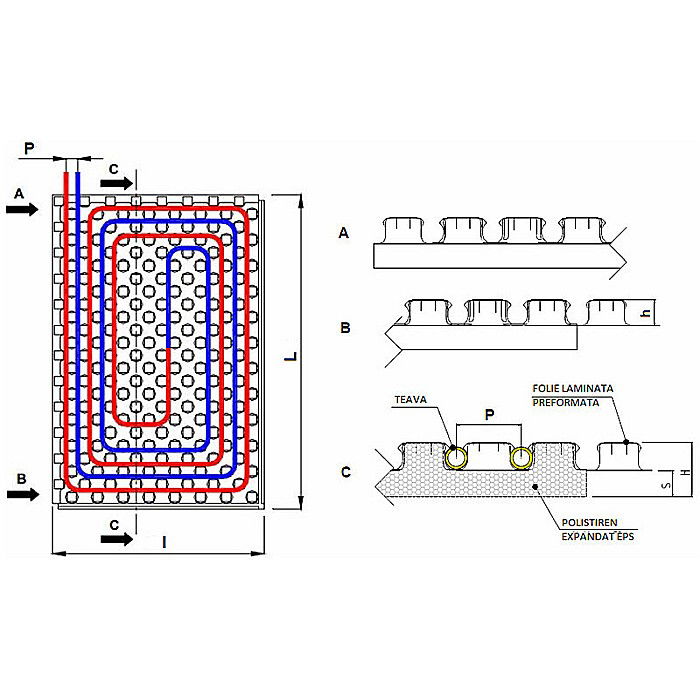 PLACA NUTURI TERMOIZOLANTA NEAGRA 30KG/MC 1000X500X39 BAX 8MP 16BUC PEXKIT VALROM [2]