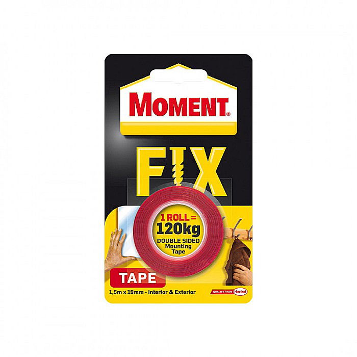 BANDA DUBLU ADEZIVA POWER FIX 120KG 1.5X19 MOMENT HRO121/1486194/2847194 [1]