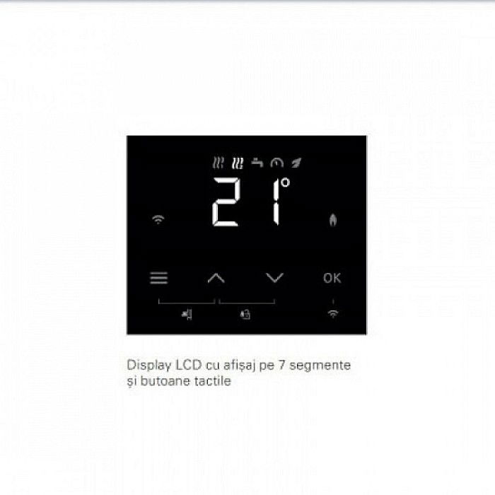 CENTRALA TERMICA PE GAZ IN CONDENSATIE VIESSMANN VITODENS 100-W 25KW WIFI KIT EVACUARE INCLUS [6]