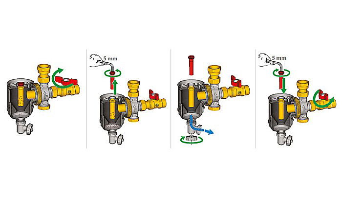 FILTRU ANTIMAGNETITA 1 CU CHEIE GIACOMINI R146CKX115 [5]