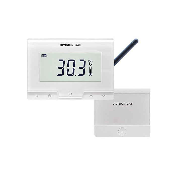 Termostat ambiental programabil DG19 fara fir alb Homplex [1]