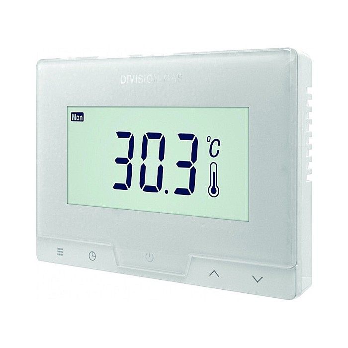 Termostat ambiental programabil DG19 fara fir alb Homplex [2]