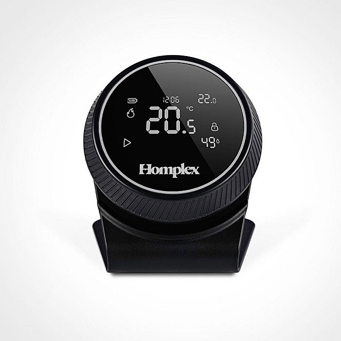 Termostat de ambient cu control prin internet Homplex NX1 fara fir negru [5]