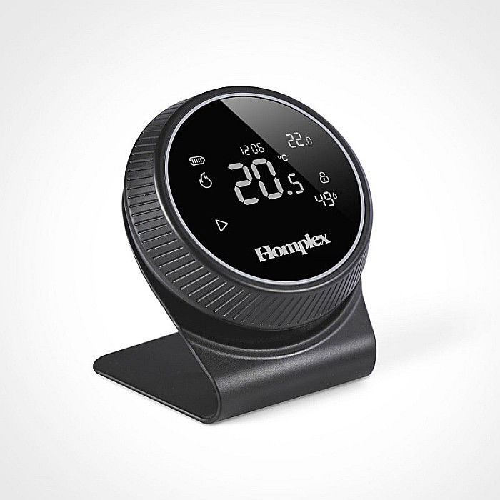 Termostat de ambient cu control prin internet Homplex NX1 fara fir negru [6]