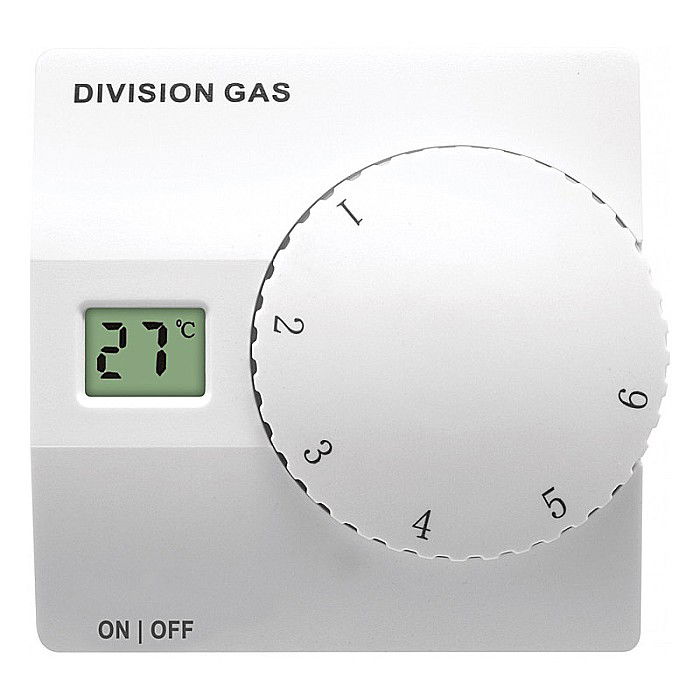 Termostat ambiental neprogramabil DG816 RF fara fir alb Homplex [2]