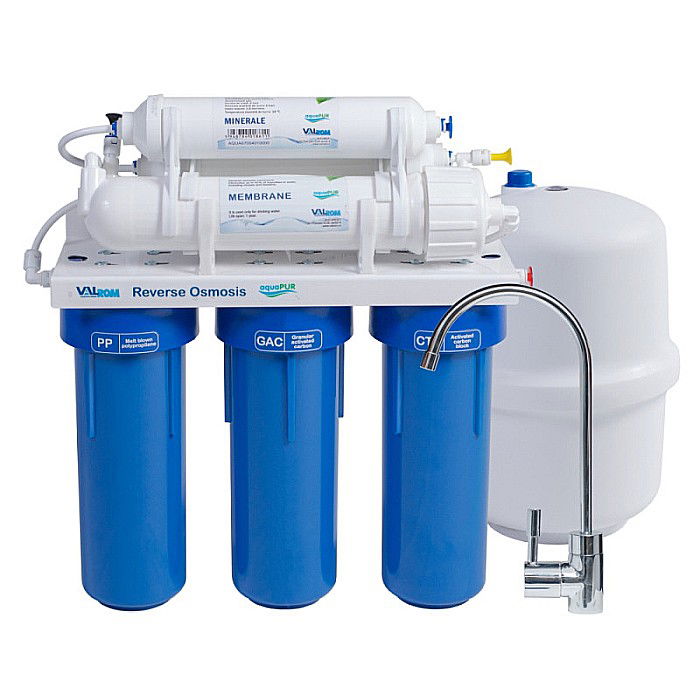 Statie osmoza inversa cu mineralizare fara pompa AQUA05322311020 Aquapur Valhoh Valrom [1]