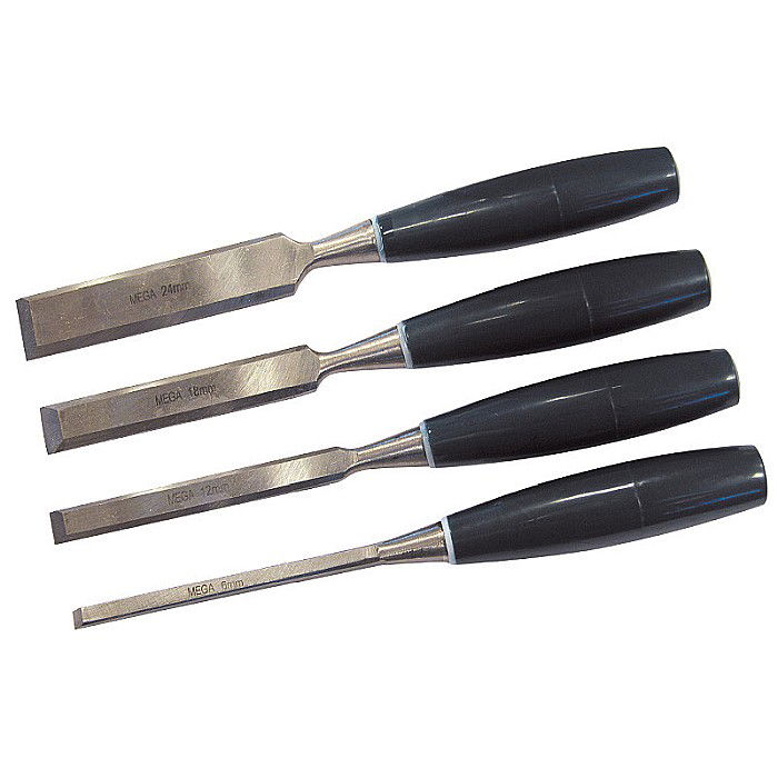 SET DALTI LEMN CU MANER PLASTIC - 4P. 19004 MEGA [1]