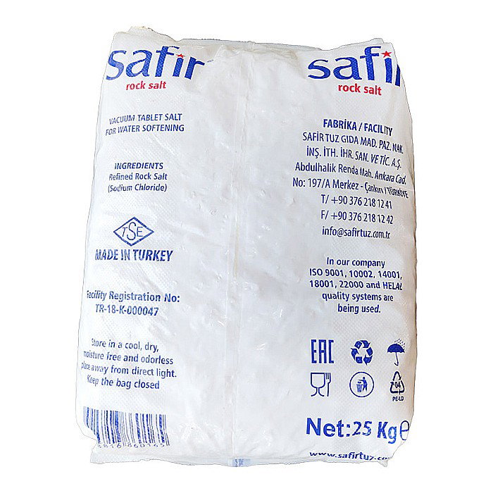 SARE TABLETE VACUUM KO9 TURCIA PENTRU STATII DEDURIZARE - SAC 25 KG [5]