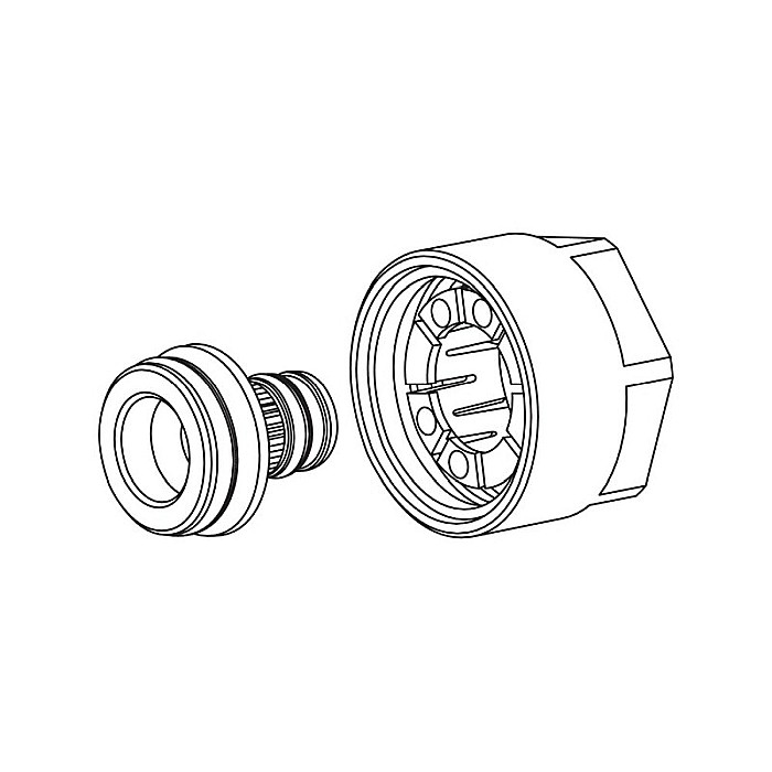 REHAU RACORD DISTRIBUITOR 16X2,2 3/4 PENTRU TEAVA RAUTITAN FLEX 12663521003 [2]