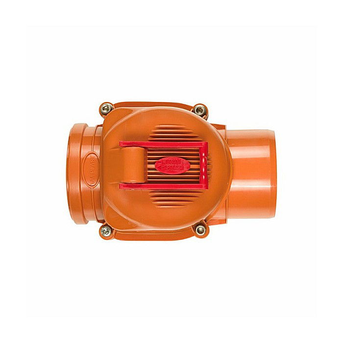 CLAPETA ANTIRETUR PVC110 CU INCHIZATOR KOMPACTKIT VALROM [3]