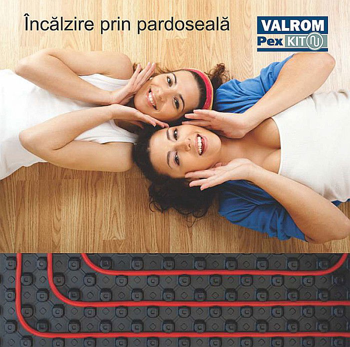 KIT INCALZIRE IN PARDOSEALA 80MP VALROM ECO CU AUTOMATIZARE FIR [3]