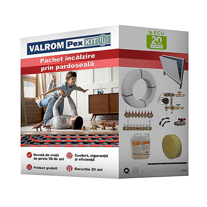 KIT INCALZIRE IN PARDOSEALA 90MP VALROM ECO [1]