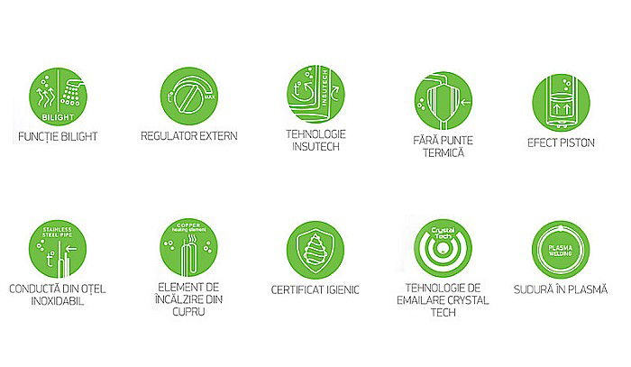 BOILER TERMOELECTRIC TESY CU O SERPENTINA 80L BILIGHT GCVS 80 44 20 B11 TSR DE PERETE VERTICAL [2]