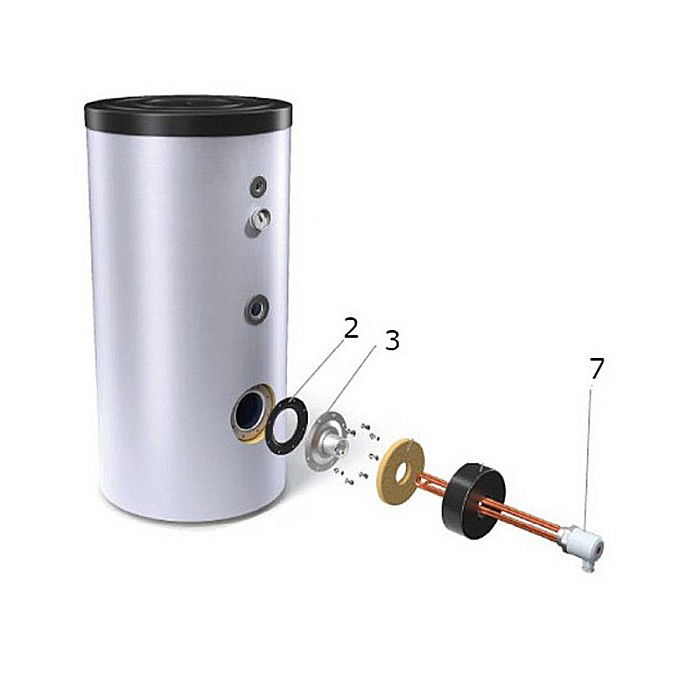 REZISTENTA TESY 3 KW FILET 11/2 230V 301456 KIT ELEMENT INCALZITOR ELECTRIC [2]