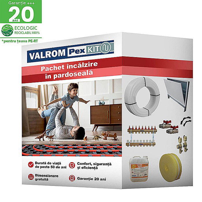 KIT INCALZIRE IN PARDOSEALA 70MP VALROM ECO [1]