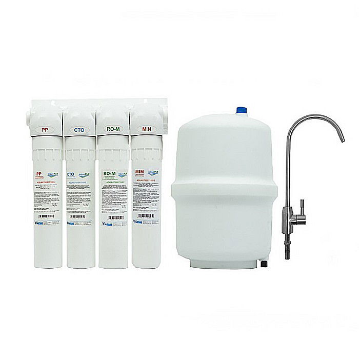 Statie osmoza inversa Quick-Change cu mineralizare fara pompa AQUA05432411100 Aquapur Valhoh Valrom [1]