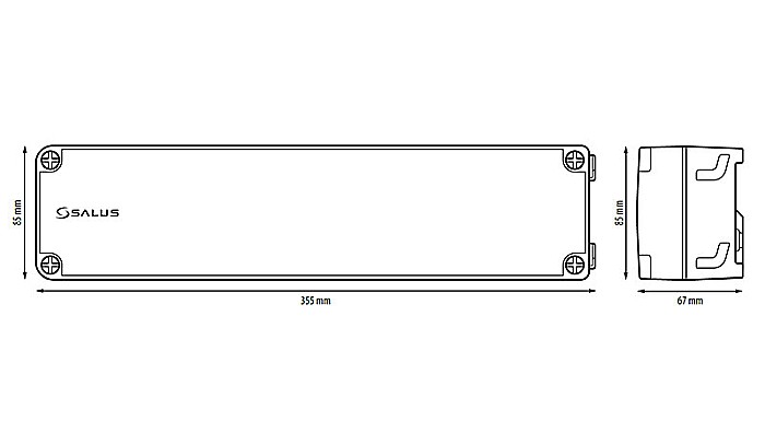 CENTRU DE COMANDA WIRELESS KL08RF CU 8 ZONE COMPACT (INCLUDE UN COORDONATOR CO10RF) SALUS [4]