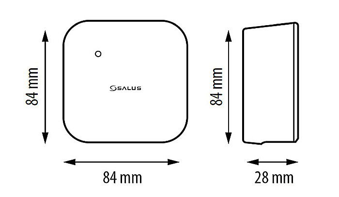 Cutie din plastic srs600 salus pentru sr600 montaj aparent [4]