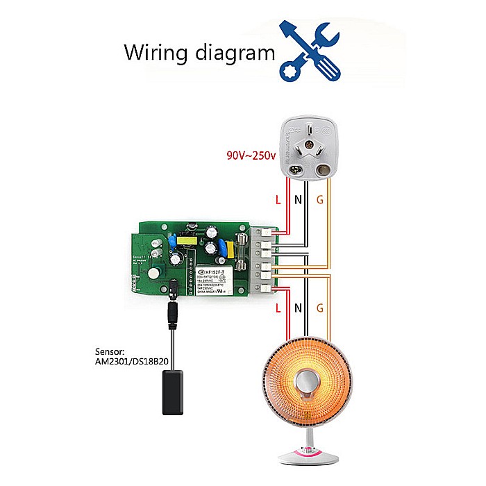 Sonoff ds18b20 senzor de temperatura rezistent la apa pentru sonoff th [2]