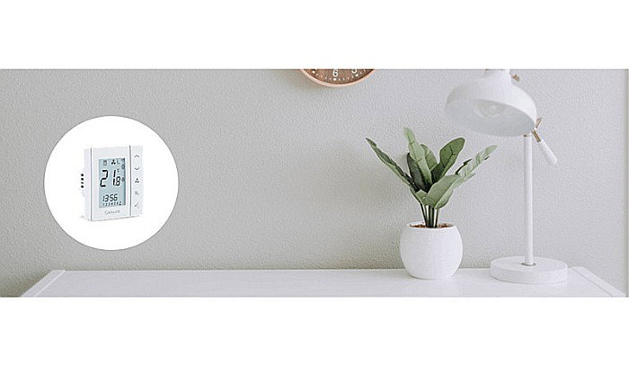 TERMOSTAT FC600 SALUS PENTRU VENTILOCONVECTOR ALB MONTAJ IN DOZA [4]