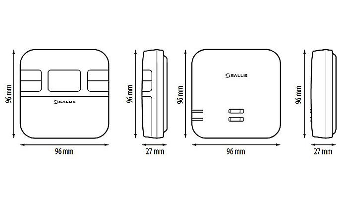 TERMOSTAT NEPROGRAMABIL RT310RF CU RADIO COMANDA SALUS [3]