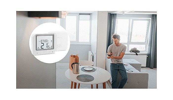 TERMOSTAT PROGRAMABIL FARA FIR SALUS RT520RF AUTO ADAPTARE OPENTHERM RT520RF [4]