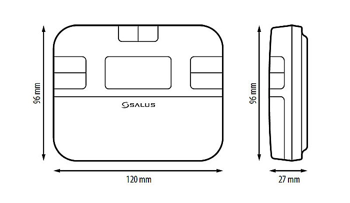 TERMOSTAT RT510 CU FIR PROGRAMABIL SALUS [3]