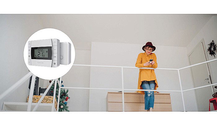 TERMOSTAT SALUS DT500RF WIRELESS PROGRAMABIL FARA FIR PENTRU CENTRALA [2]