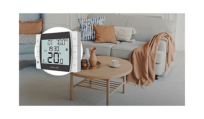 TERMOSTAT SALUS DT600 PROGRAMABIL OPENTHERM CU FIR PENTRU CENTRALA [2]