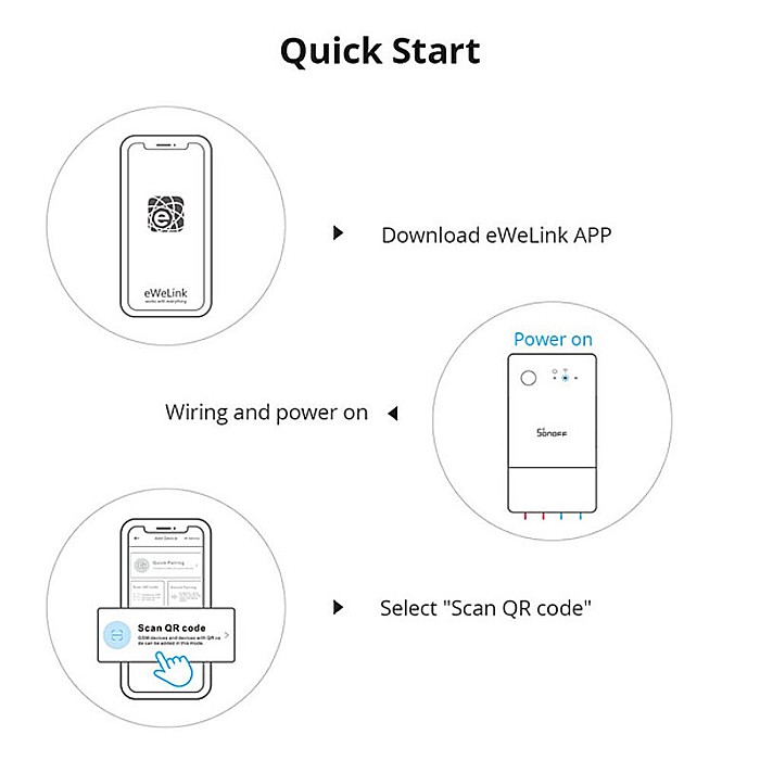 Sonoff powr316 origin releu inteligent masurare consum energie 16a [20]