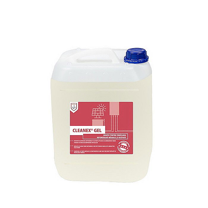 CLEANEX GEL 10 KG SOLUTIE PENTRU CURATAREA DEPUNERILOR DEGRADATE DE ANTIGEL LBXCLGL010 [1]