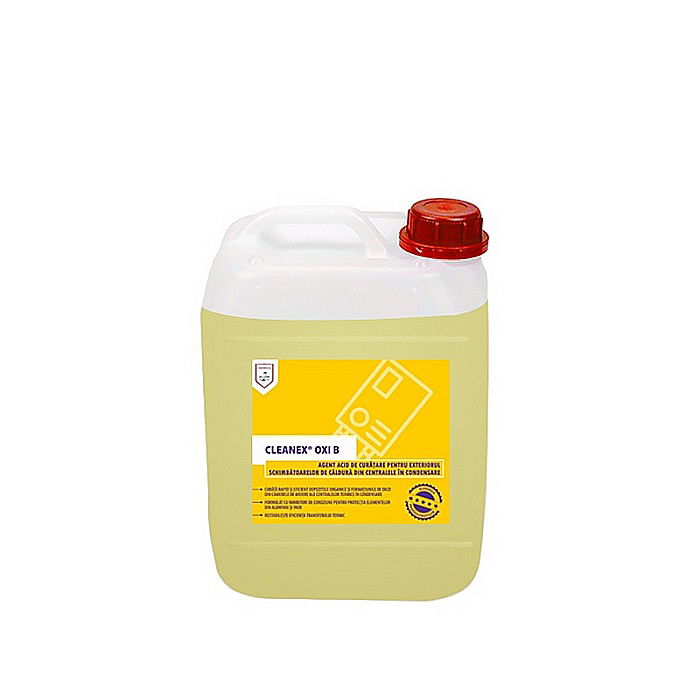 CLEANEX OXI B 5 KG AGENT ACID CURATARE EXTERIOR SCHIMBATOR CALDURA CENTRALE CU CONDENSARE LBXCLOB005 [1]
