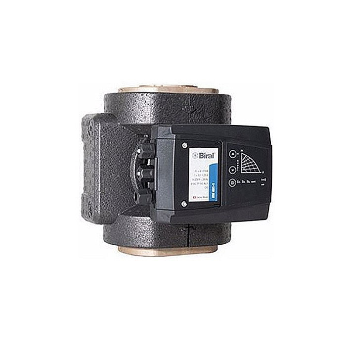 POMPA ELECTRONICA RECIRCULARE BIRAL AW 15-2 R 2 180MM 230V APA CALDA CONSUM PROTECTIE MOTOR SI AFISARE STARE FUNCTIONARE [1]