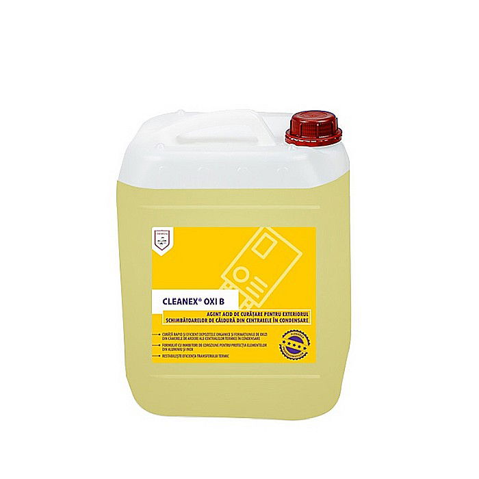 CLEANEX OXI B 10 KG AGENT ACID CURATARE EXTERIOR SCHIMBATOR CALDURA CENTRALE CU CONDENSARE LBXCLOB010 [1]