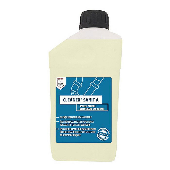 CLEANEX SANIT A 1.2 KG SOLUTIE DESFUNDARE SI IGIENIZARE CANALIZARI LBXCLSANA01 [1]