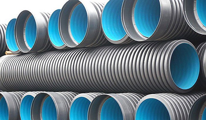 Teava corugata SN4 500 pentru canalizare PVC 1m/buc [1]