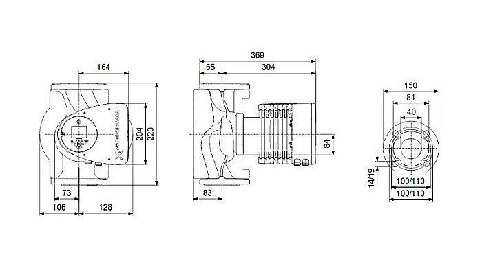 POMPA RECIRCULARE GRUNDFOS MAGNA3 40-100 F 97924269 [3]