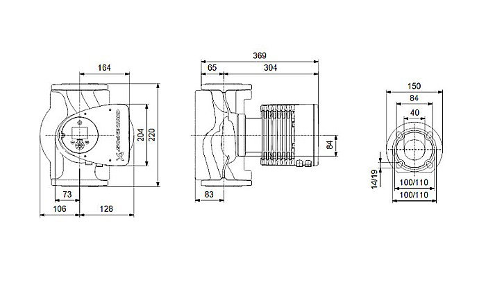 POMPA RECIRCULARE GRUNDFOS MAGNA3 40-80 F 97924268 [3]