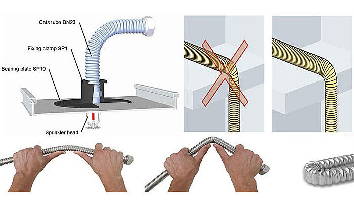 AZ TEAVA INOX FLEXIBILA APA 11/4 DN25 GOFRATA [3]