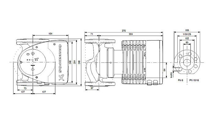 POMPA RECIRCULARE GRUNDFOS MAGNA1 50-60 F 99221333 [3]