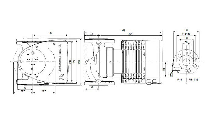 POMPA RECIRCULARE GRUNDFOS MAGNA1 50-120 F 99221336 [3]