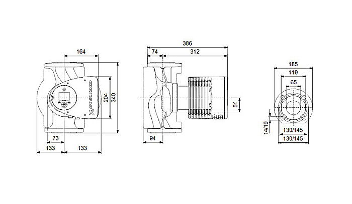 POMPA RECIRCULARE GRUNDFOS MAGNA3 65-120 F 97924298 [3]