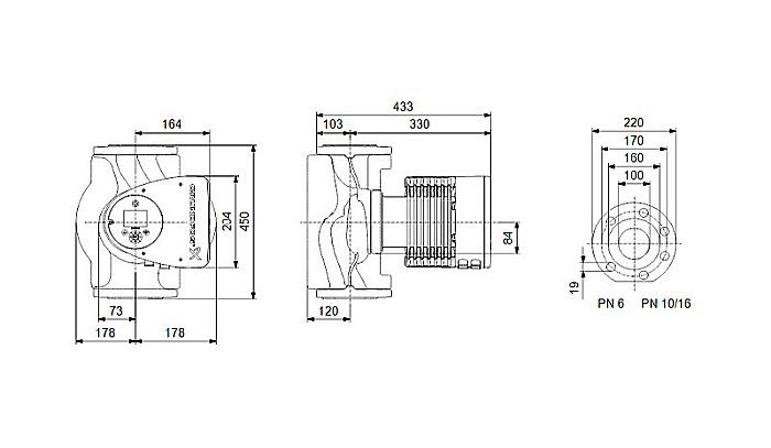 POMPA RECIRCULARE GRUNDFOS MAGNA3 100-100 F 97924314 [3]
