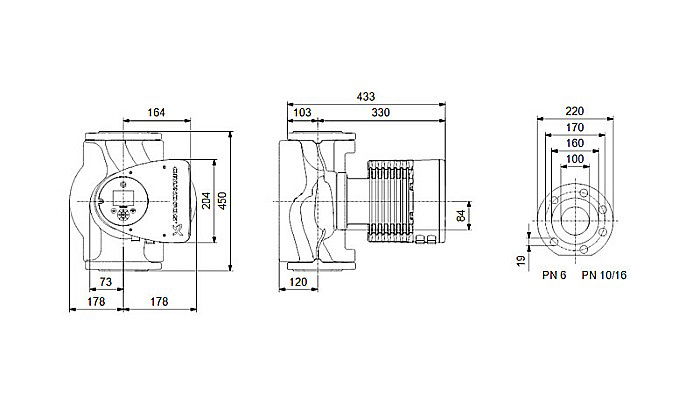 POMPA RECIRCULARE GRUNDFOS MAGNA3 100-120 F 97924315 [3]