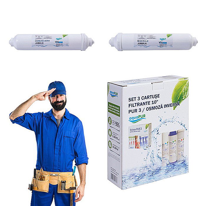 Pachet cartuse consumabile pentru osmoza inversa Aquapur Valhoh Valrom [1]