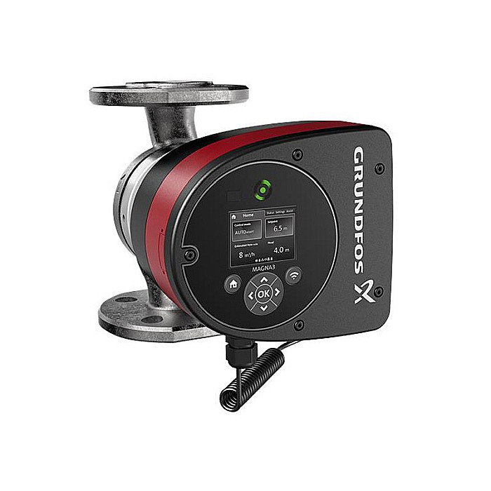 POMPA RECIRCULARE GRUNDFOS MAGNA3 32-60 F N 220 CORP INOX 98333856 [1]